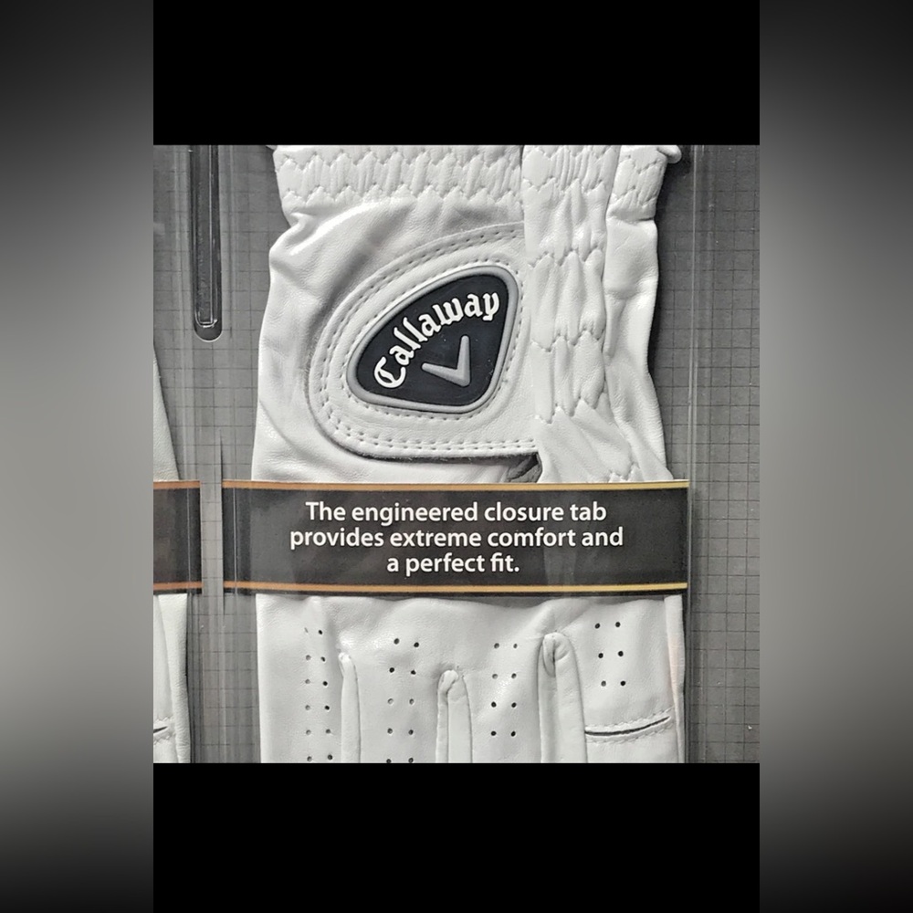 New Sealed 3-Pack Callaway Premium Cabretta Leather Golf Gloves Left Hand Large - Picture 5 of 9